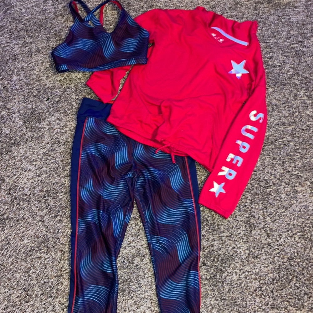 Xersion 3 piece outfit